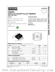 FDS2672 datasheet pdf Fairchild Semiconductor