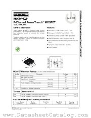 FDS6679AZ datasheet pdf Fairchild Semiconductor