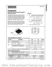 FDS6900AS datasheet pdf Fairchild Semiconductor