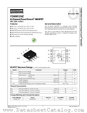 FDS8812NZ datasheet pdf Fairchild Semiconductor