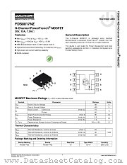 FDS8817NZ datasheet pdf Fairchild Semiconductor