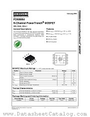 FDS8884 datasheet pdf Fairchild Semiconductor