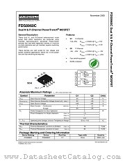 FDS8960C datasheet pdf Fairchild Semiconductor
