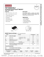 FDT1600N10ALZ datasheet pdf Fairchild Semiconductor