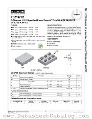 FDZ197PZ datasheet pdf Fairchild Semiconductor