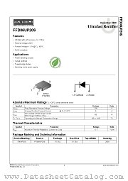 FFD06UP20S datasheet pdf Fairchild Semiconductor