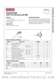 FGA20S120M datasheet pdf Fairchild Semiconductor
