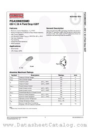 FGA30N65SMD datasheet pdf Fairchild Semiconductor
