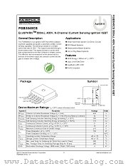 FGB3040CS_F085 datasheet pdf Fairchild Semiconductor