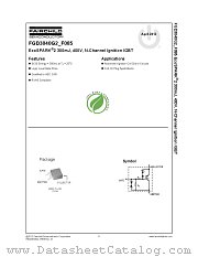 FGD3040G2 datasheet pdf Fairchild Semiconductor