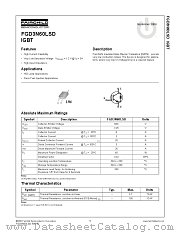 FGD3N60LSD_F085 datasheet pdf Fairchild Semiconductor