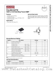 FGL35N120FTD datasheet pdf Fairchild Semiconductor
