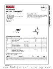 FGP5N60LS datasheet pdf Fairchild Semiconductor