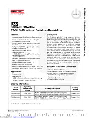 FIN224C datasheet pdf Fairchild Semiconductor