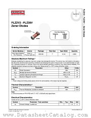FLZ11V datasheet pdf Fairchild Semiconductor