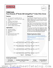 FMS6144A datasheet pdf Fairchild Semiconductor