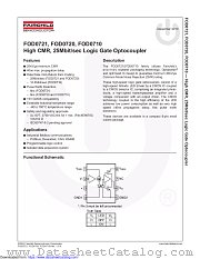 FOD0710 datasheet pdf Fairchild Semiconductor