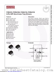 FOD410 datasheet pdf Fairchild Semiconductor
