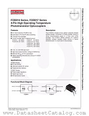 FOD617A datasheet pdf Fairchild Semiconductor