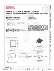 FODM121 datasheet pdf Fairchild Semiconductor