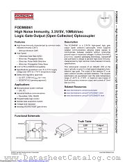 FODM8061 datasheet pdf Fairchild Semiconductor