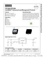 FPF1006 datasheet pdf Fairchild Semiconductor