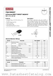 FQA13N50CF datasheet pdf Fairchild Semiconductor