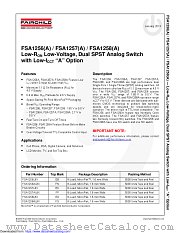 FSA1258A datasheet pdf Fairchild Semiconductor