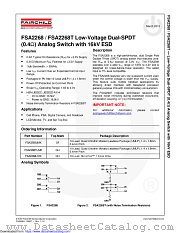 FSA2268 datasheet pdf Fairchild Semiconductor