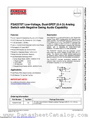 FSA2270T datasheet pdf Fairchild Semiconductor