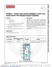 FSA806 datasheet pdf Fairchild Semiconductor