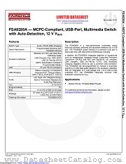 FSA9285A datasheet pdf Fairchild Semiconductor
