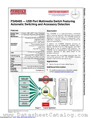 FSA9485 datasheet pdf Fairchild Semiconductor
