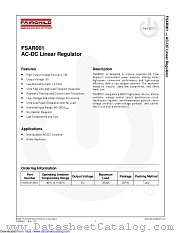 FSAR001B datasheet pdf Fairchild Semiconductor