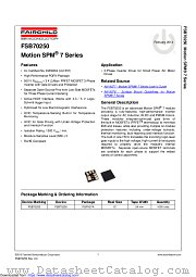 FSB70250 datasheet pdf Fairchild Semiconductor