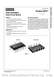 FSBF15CH60BTL datasheet pdf Fairchild Semiconductor