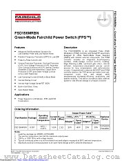 FSD156MRBN datasheet pdf Fairchild Semiconductor