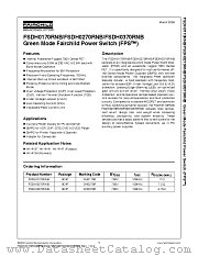 FSDH0170RNB datasheet pdf Fairchild Semiconductor