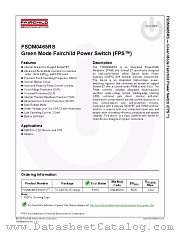 FSDM0465RS datasheet pdf Fairchild Semiconductor