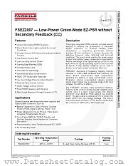 FSEZ2007 datasheet pdf Fairchild Semiconductor