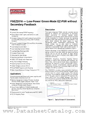 FSEZ2016 datasheet pdf Fairchild Semiconductor