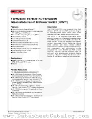 FSFM260 datasheet pdf Fairchild Semiconductor