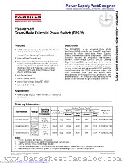 FSGM0765R datasheet pdf Fairchild Semiconductor