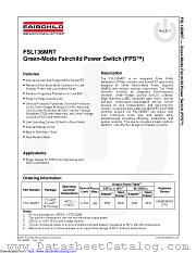 FSL136MRT datasheet pdf Fairchild Semiconductor