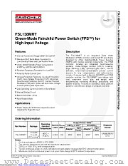 FSL138MRT datasheet pdf Fairchild Semiconductor