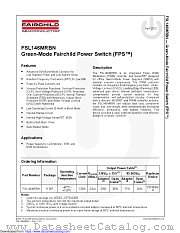 FSL146MRBN datasheet pdf Fairchild Semiconductor