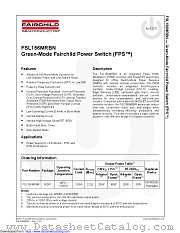 FSL156MRBN datasheet pdf Fairchild Semiconductor
