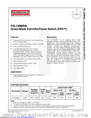 FSL156MRIN datasheet pdf Fairchild Semiconductor