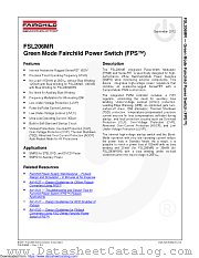 FSL206MR datasheet pdf Fairchild Semiconductor
