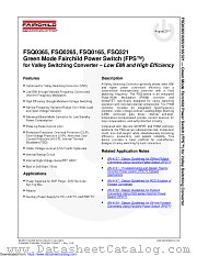 FSQ0165RN datasheet pdf Fairchild Semiconductor